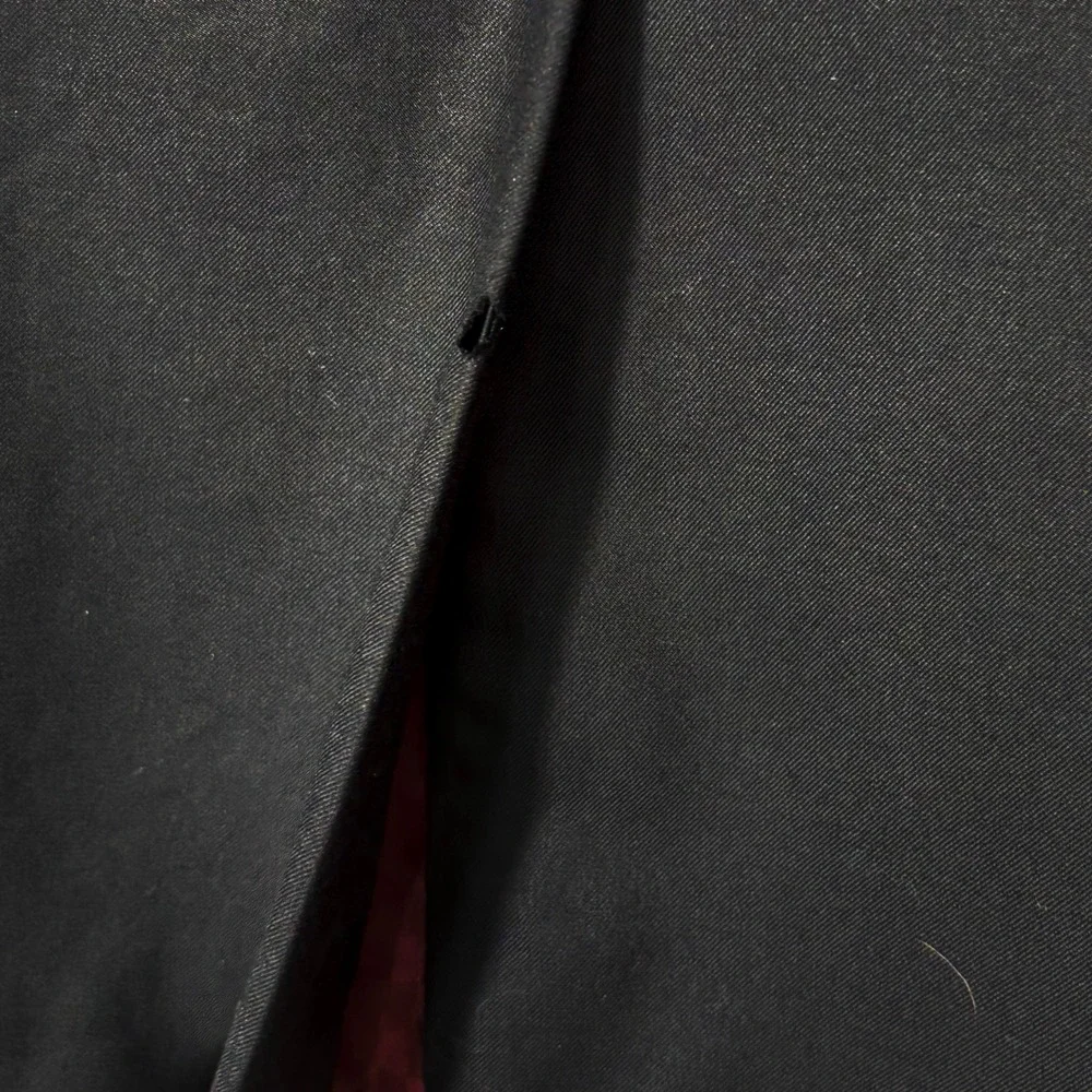 Battistoni Barneys New York Men 42R Black Super 190s Wool Tuxedo Jacket